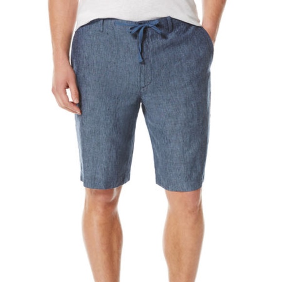 NWT Men's Perry Ellis | linen shorts sz 30 - Picture 6 of 7